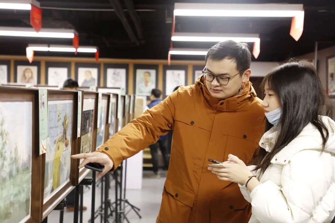 新年第一展，你打卡了嗎？江蘇畫(huà)室老師帶你來(lái)打卡！22